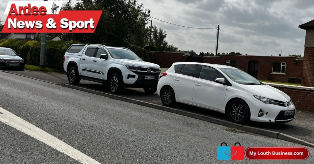 Drivers Disregarding Disabled and Pedestrian Access on Drogheda Road