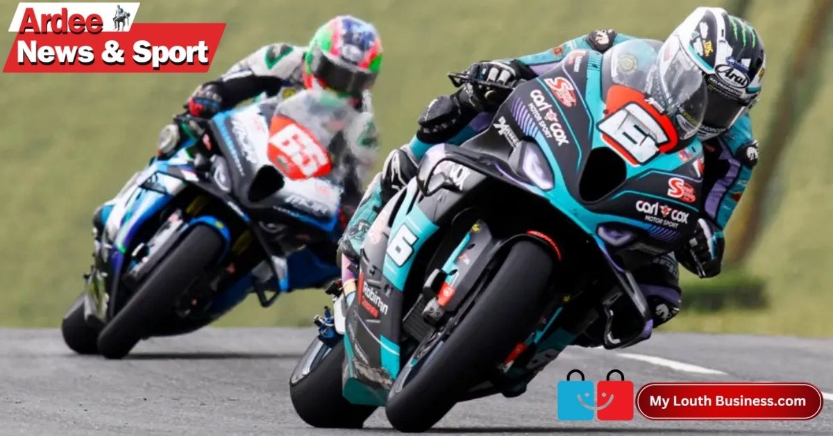 Dunlop Wins Big Bike Double at Tandragee 100, Sets Record