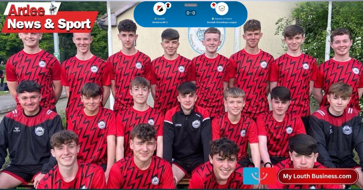 Dundalk Schoolboys League secured top spot in Group 28 of the Gothia Cup