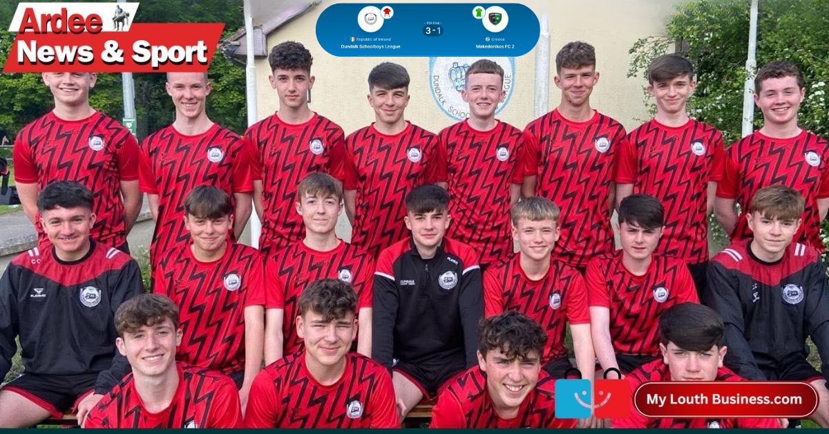 Dundalk Schoolboys League triumphs 3-1 over Makedonikos FC 2