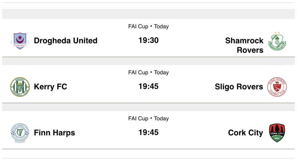 FAI Cup preview: Holders Drogheda United face formidable Shamrock Rovers in quarter-final showdown