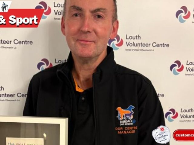 Dundalk Dog Rescue Celebrates Paddy Monahan’s Award Win