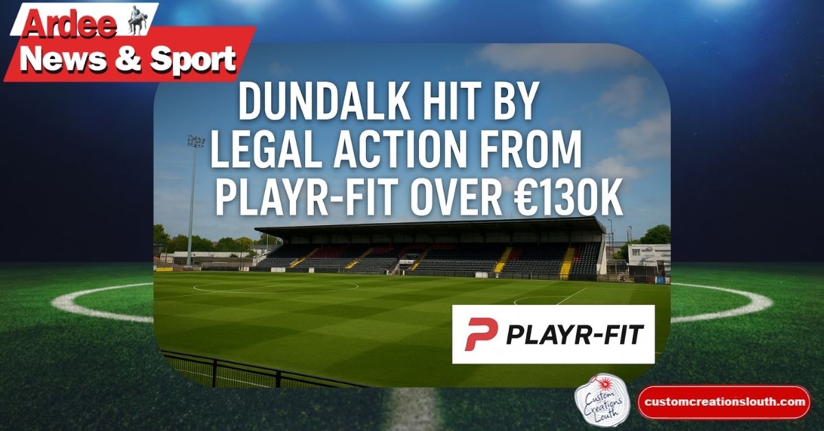 Dundalk hit by legal action from Playr-Fit over €130k debt
