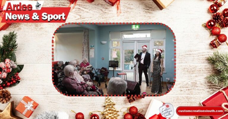 Festival in a Van Brings Christmas Cheer to Residential Care Homes Across Louth