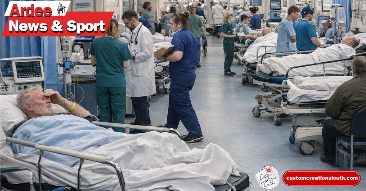 Our Lady of Lourdes ED Nearly Half Face Nine Hour Waits