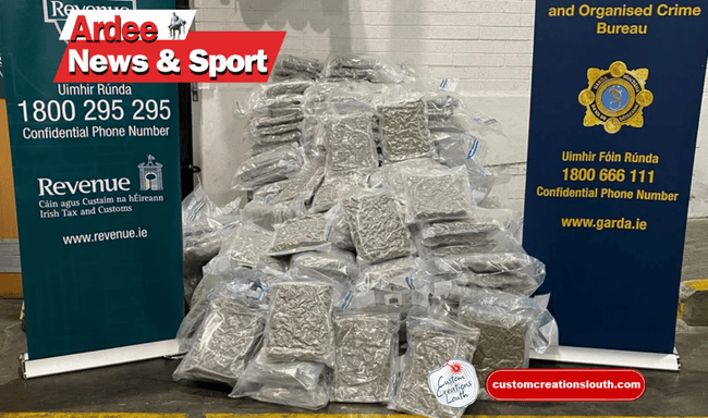 €10m Cannabis Seizure Near Drogheda in Joint Garda Operation