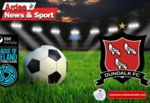 Dundalk Oriel Park Pitch Repaired After Derby Flares Dundalk Oriel Park Pitch Repaired After Derby Flares