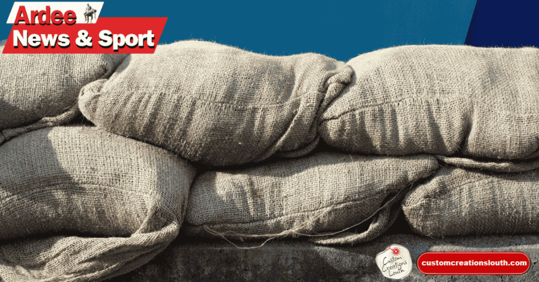 Louth County Council condemns removal of flood sandbags in Ardee
