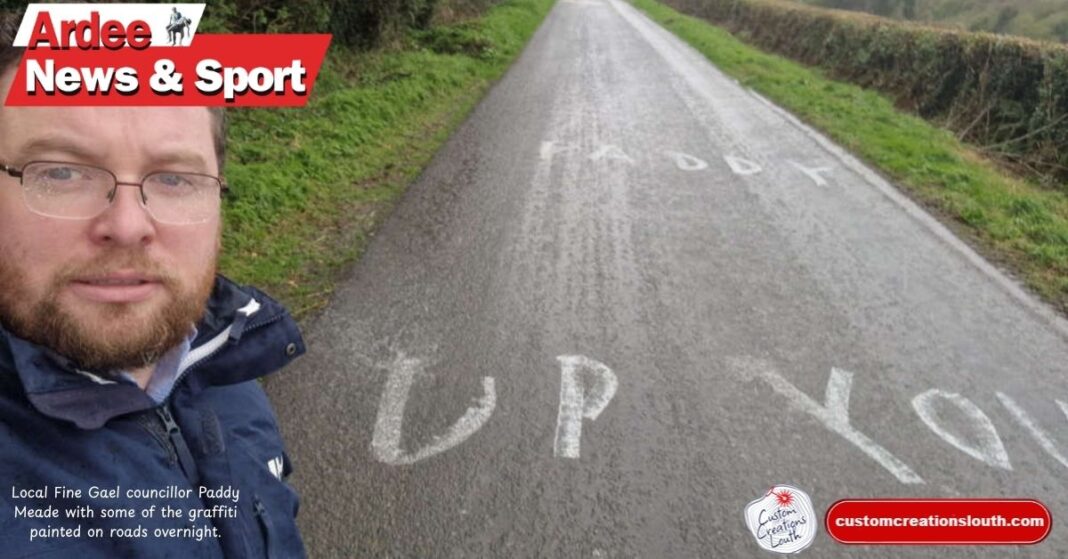 Ardee And Navan Gardaí Urged to Act After Ardee Graffiti Incidents