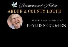Phyllis McGovern (née Burns), Cherrymount, Drogheda, Co. Louth. 25th March, 2026