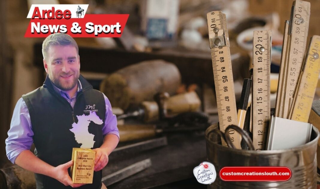 Ardee firm J.M.S Custom Designs wins Louth startup award