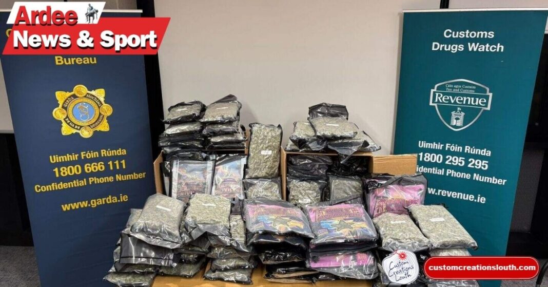 Two Men Arrested After €1 Million Drug Seizure in Louth