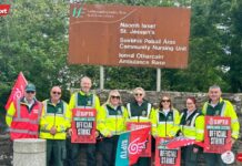 Ambulance Strike: Picket Line at Ardee Base Amid ALONE Concerns