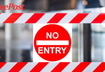 Ardee Derelict Building Barriers Spark Horrible Main Street Footpath Row