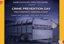 Ardee Free Property Marking Event: Crime Prevention Day 2026