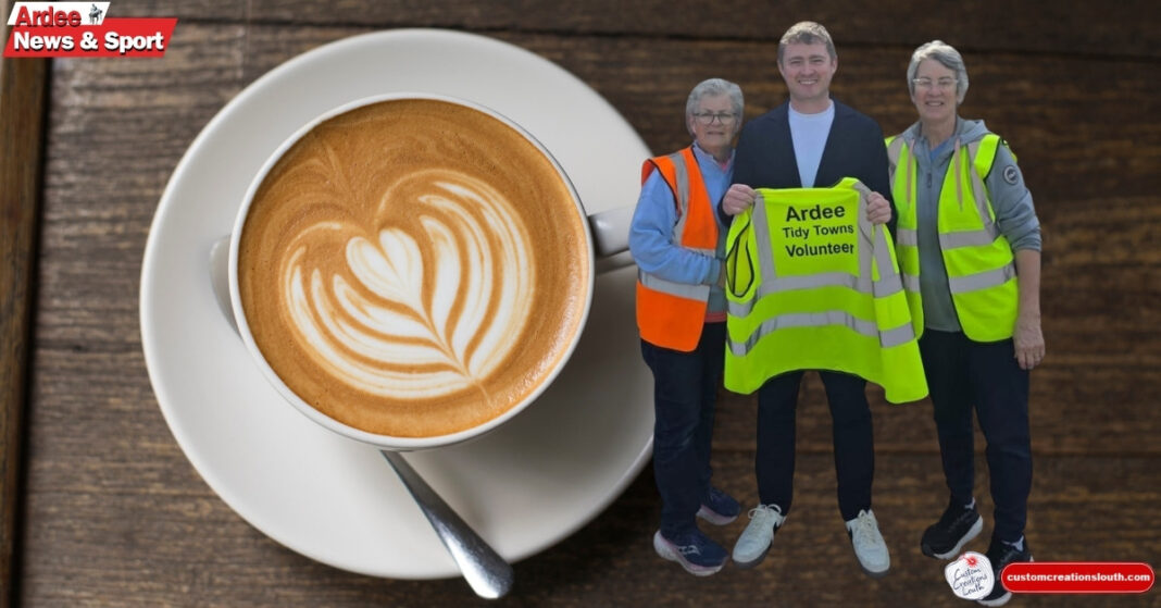 Buy an Ardee Tidy Towns Volunteer a Coffee via Brontie Platform