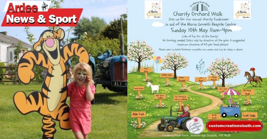 Corderry Fruit Farm Charity Apple Blossom Walk 2026