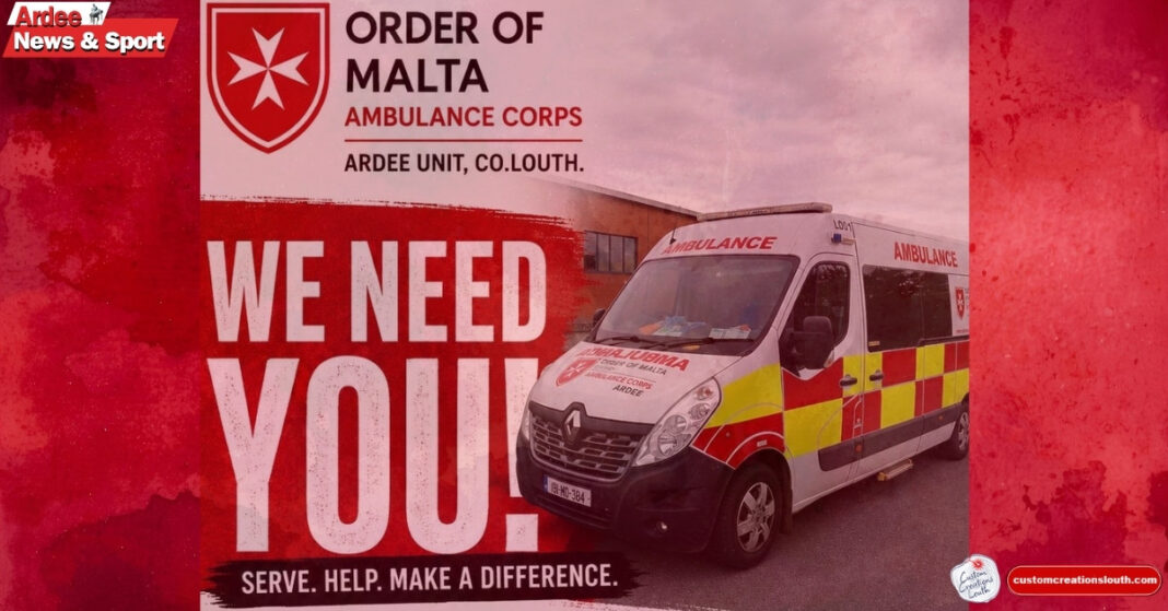 Order of Malta Ardee Unit Recruiting Volunteers | Community Alert Louth