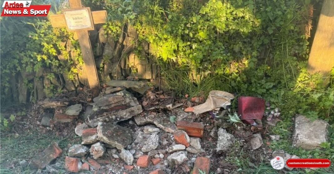 Outrage in Louth as Roadside Memorial for Keith Byrne Destroyed