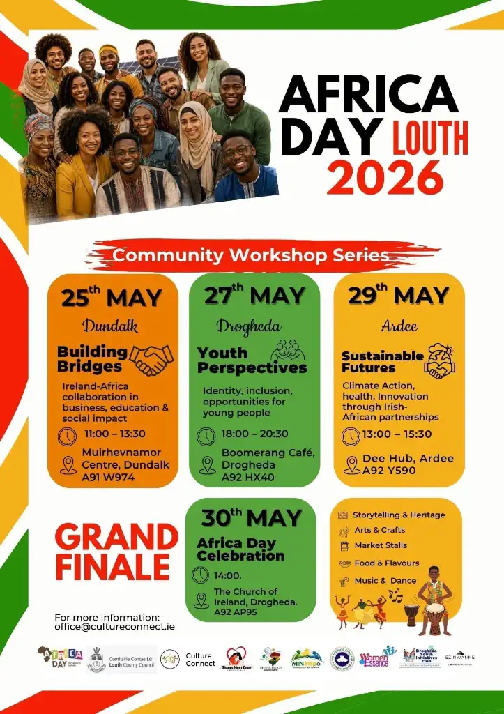 Africa Day Louth 2026 Event Poster