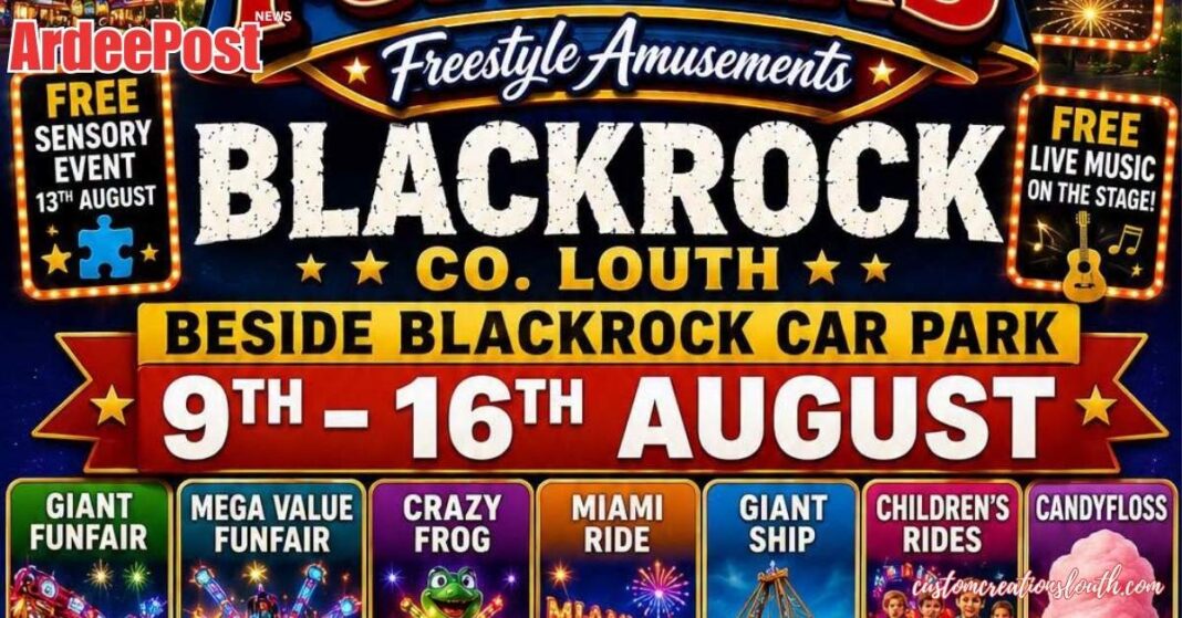 Blackrock Summer Carnival Returns: A Week of Family Fun and Fireworks