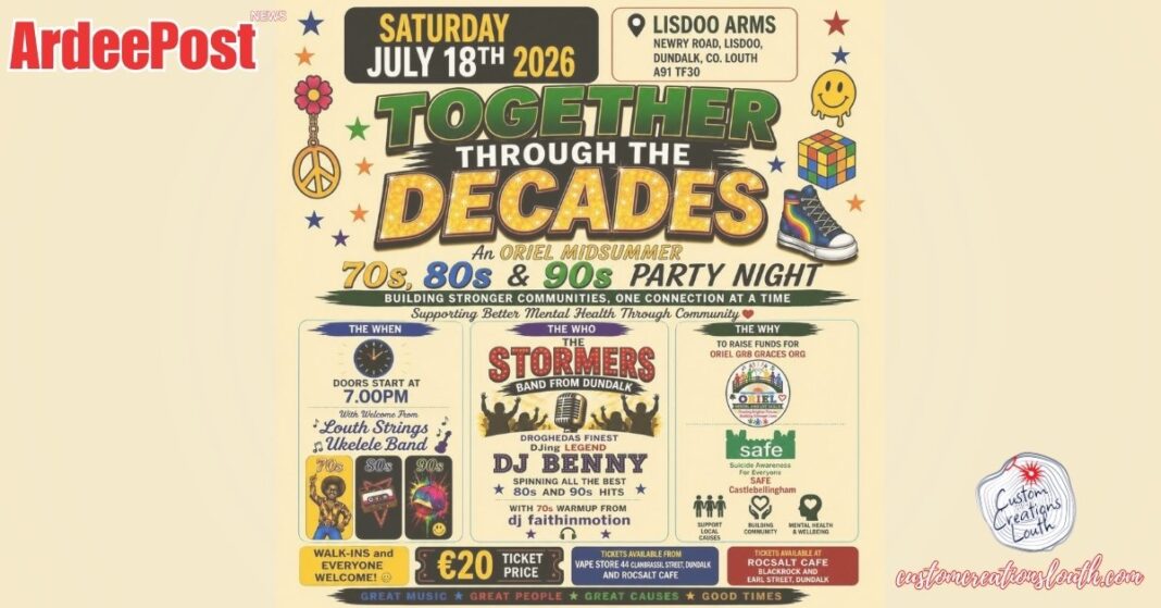 'Together Through the Decades' Charity Event in Dundalk